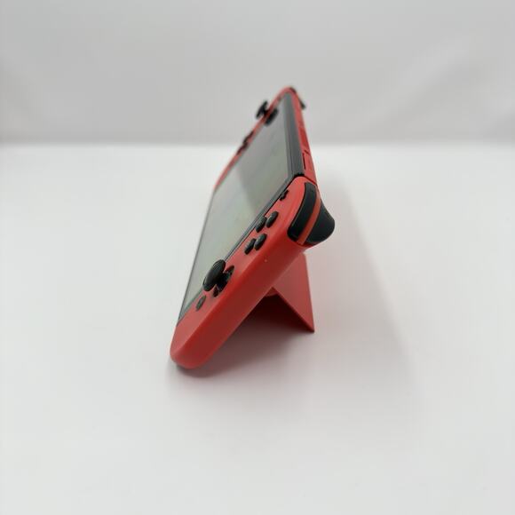 Nintendo Switch OLED HEG001 Mario Red Edition 64GB Console Dock Case Bundle - Picture 5 of 16